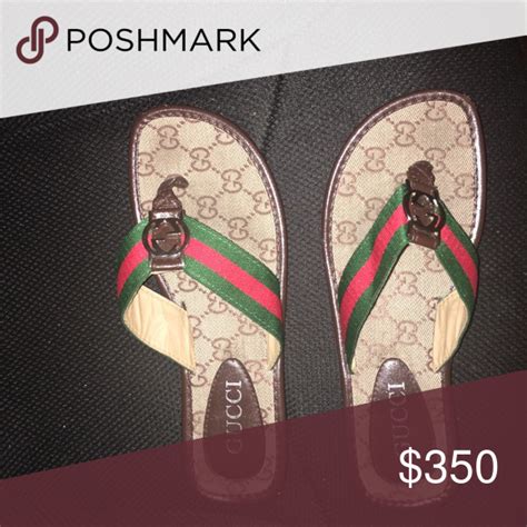 gucci fur flip flops|gucci flip flops clearance.